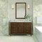 James Martin Vanities 48'' Vanity, Mid Century Walnut w/ 3 CM Victorian Silver Quartz Top 485-V48-WLT-3VSL - alternate 2